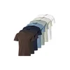 Abercrombie & Fitch Majica mornarska/nebeško modra/rjava/antracit/svetlo siva/meta/bela