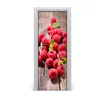 tulup.si Samolepilni tapete na vratih Maline 95x205 cm