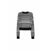 Missoni Ženski duks DS22SW01BJ008V-S90NN, Crno-Beli