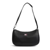 Ročna torba Tommy Jeans Tjw Daily Elevated Shoulder Bag AW0AW19041 Črna