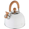 Bergner Lonec Bergner 2,3L Bel Ročaj Silikon Les, (5000119803)