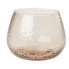 Tealight holder ALLAN O10xH7cm glass