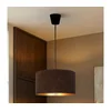 Brilagi - Viseči lestenec VELVET na kablu 1xE27/60W/230V, premer 40 cm, rjava/zlata