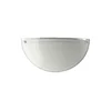 Prezent 1421 NS - Zamensko staklo za zidnu svetiljku DISC E27 12,5x25 cm belo