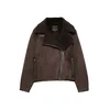 Pull&Bear Prehodna jakna temno rjava