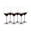 RIEDEL FATTO A MANO CABERNET/MERLOT Set čaša za crveno vino, 6 komada, 709ml, Roze