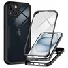 Techsuit – ColorVerse 360 Series obostrana zaštitna maska za iPhone 14 – crna