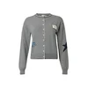 Weekend Max Mara Pletena jopa TEIERA mornarska / bela