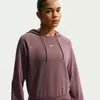 Nike W NSW CHILL FT HOODY, ženski pulover, ljubičasta IF0230