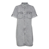 VERO MODA Dolga srajca VMJennie siv denim