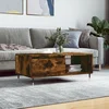 Stolić za kavu boja hrasta 90x50x36,5 cm konstruirano drvo