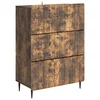 Ormar s ladicama Dimljeni hrast 66 x 34,5 x 92 cm