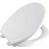 Straniščna deska Soft Close SOFIA, polipropilen, bela - Bela - 24 - 43.42 - Polipropilen - SOFT CLOSE - Aqualine - 37.60 - 37,6x43,4±2 cm