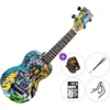 Mahalo MA1GR Art II Series SET 2 Graffiti Soprano ukulele