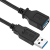 Kabl USB 3.0 A – USB A M/F 1.8m Produzni Crni