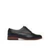 Tommy Hilfiger Nizki čevlji Hilfiger Leather Dress Shoe FM0FM05777 Črna