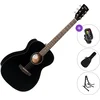 Cort L60 SET Black Gloss Akustična kitara Jumbo