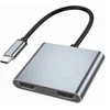 Fast Asia Adapter-konvertor TIP C na 2xHDMI 4K+USB 3.0+TIP C