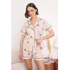 Trendyol Milla ženski set pidžama Thmss26Pt00157, Pink-Pink