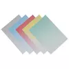 Korice za spiralno koričenje 200my pvc A4 pk100 Fellowes providno plave