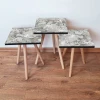 HANAH HOME Set 3 stočića 3Shp133 Grey