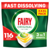 Fairy Tablete za mašinu za pranje sudova ADW All In One, 116 komada