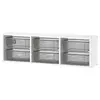 TROFAST Zidni element za odlaganje, bela/tamnosiva, 99x21x30 cm