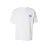 JACK & JONES Majica JJLEGACY svetlo modra / smaragd / melona / bela