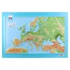 Statovac Zidna karta Evropa, Reljefasta, A3, Plava