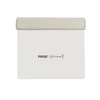 Dough scraper, stainless steel, 12 cm , Creme, White - Pirge