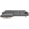 DIETER KNOLL ugoana garnitura Borgo, siva