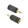 Gembird menjač pola kabla 3.5 mm-2.5 mm Crno