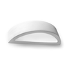 Sollux SL.0001 - Zidno svetlo ATENA 1xE27/60W/230V 40,5 cm bela