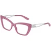 DOLCE & GABBANA Okvir za naočare 0DG3375B 2966 53, Ženski, Roze - srebrni
