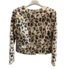 Divars Ženski sako sa leopard printom