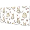 Decormat Podloga za pisalno mizo Light brown rabbits 120x60 cm