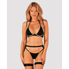 Halteri komplet 3-delni Selinne crni - M/L