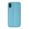 Maska na preklop Teracell Flip Premium za iPhone X plavi.