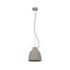 Eglo 900159 - Luster na sajli CAMASCA 1xE27/40W/230V siva