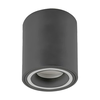 Rabalux Plafonjera Kobald, GU10 25W, D8cm, Siva