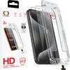 Tel Protect Dust-Free Easy Fit Full Glue 6D kaljeno staklo za Samsung Galaxy S26 Plus crno (s otključavanjem otiskom prsta) – 2 kom.