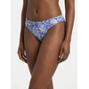 Seafolly Spodnji del bikini C Shells 40426-328 Modra