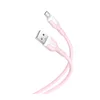 XO Kabl NB212 USB Type-C 2.1A/ roza