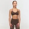 GymBeam Fierce Sports Bra Cappuccino