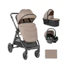 Kikka Boo Kolica Ava 3in1 set sa I-SIZE auto sedištem i tvrdom korpom Beige
