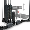 ATX MULTIFUNKCIJSKA NAPRAVA Z NASTAVLJIVIMI ŠKRIPCI 600 CABLE PULL ROW STATION