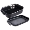 shumee Granitni pekač s pokrovom 3v1 GRANDE 41x26x15 cm, 7 l