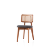 Hanah Home Trpezarijska stolica Punto 4452, 43x80x46,5 cm, Tamnosiva