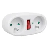 Maclean Električna vtičnica z 2x USB tipa E, MCE337E
