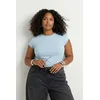 Trendyol Curve Ženska bluza Tbbss26Af00053, Svetloplava